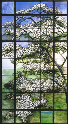 Louis Comfort Tiffany. Dogwood