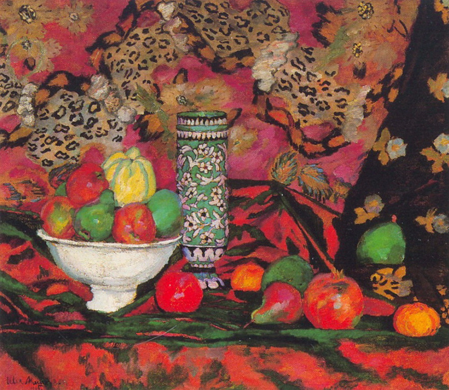 Ilya Mashkov. Still life with fruits