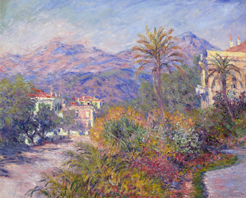 Claude Monet. Römerstraße in Bordighera