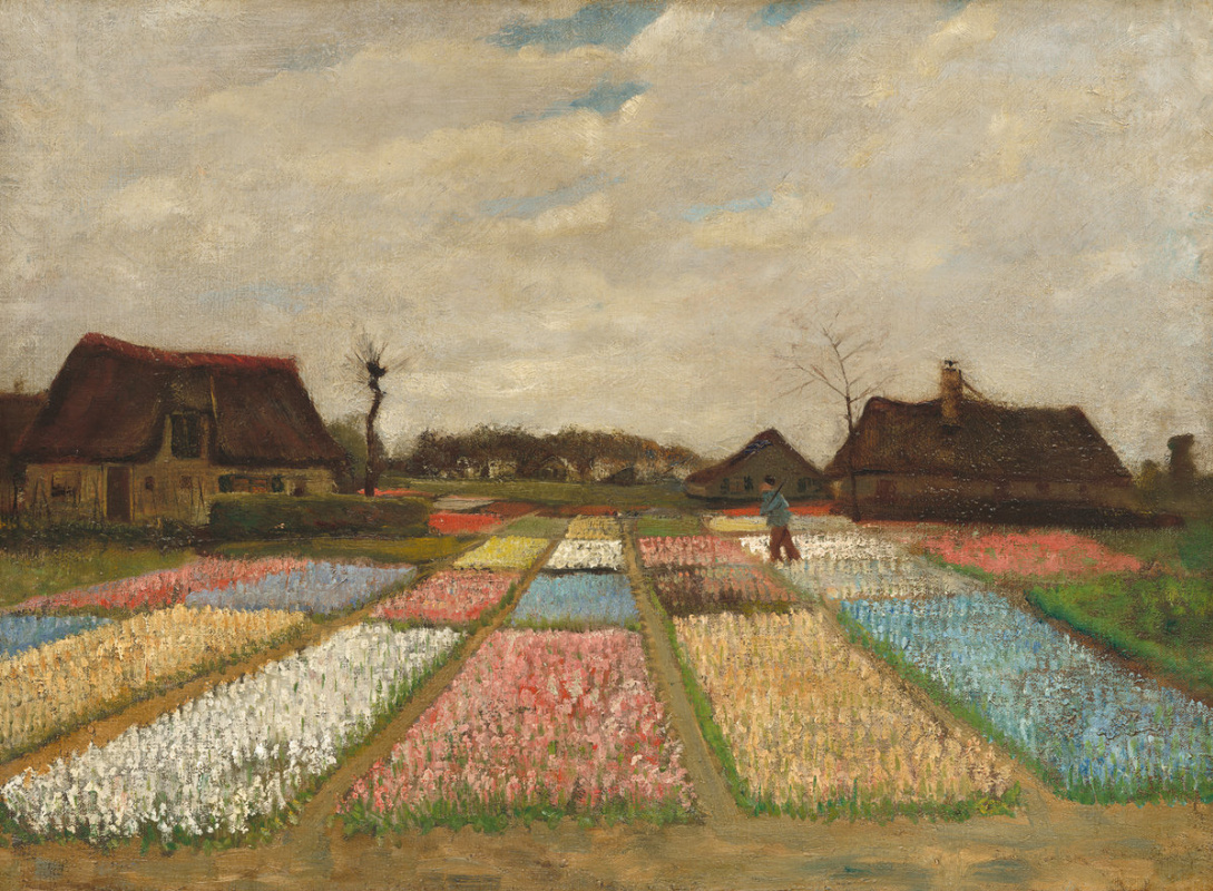Vincent van Gogh. Flower fields in Holland