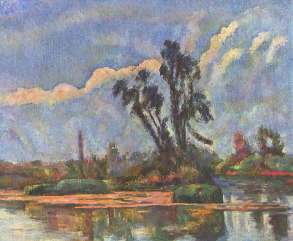 Paul Cezanne. Beach Oise