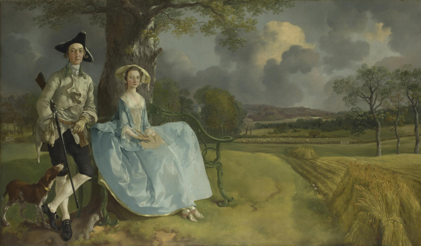 Thomas Gainsborough. Mr and Mrs Andrews