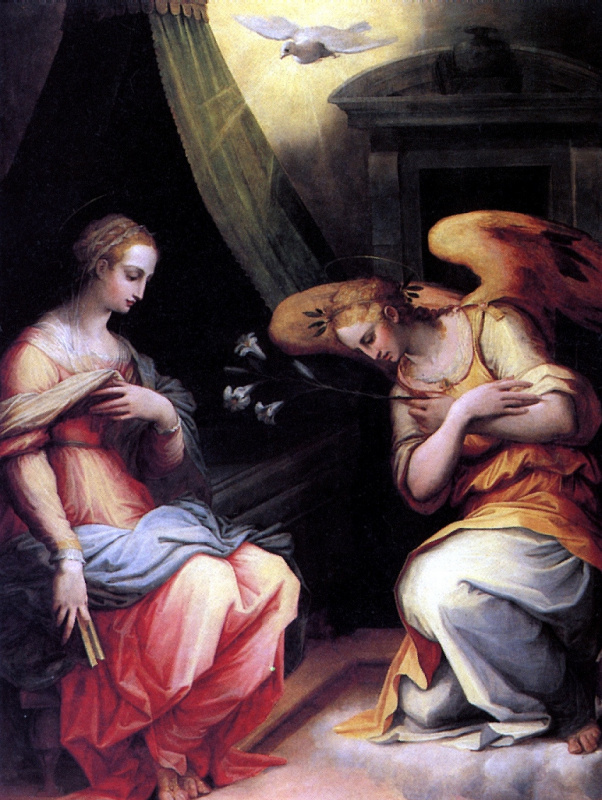 Giorgio Vasari. The Annunciation, 1574