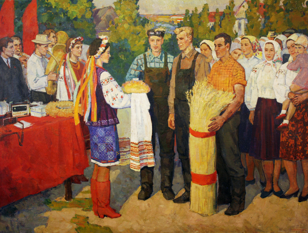 Anatoly Nikonovich Volnenko. Harvest festival