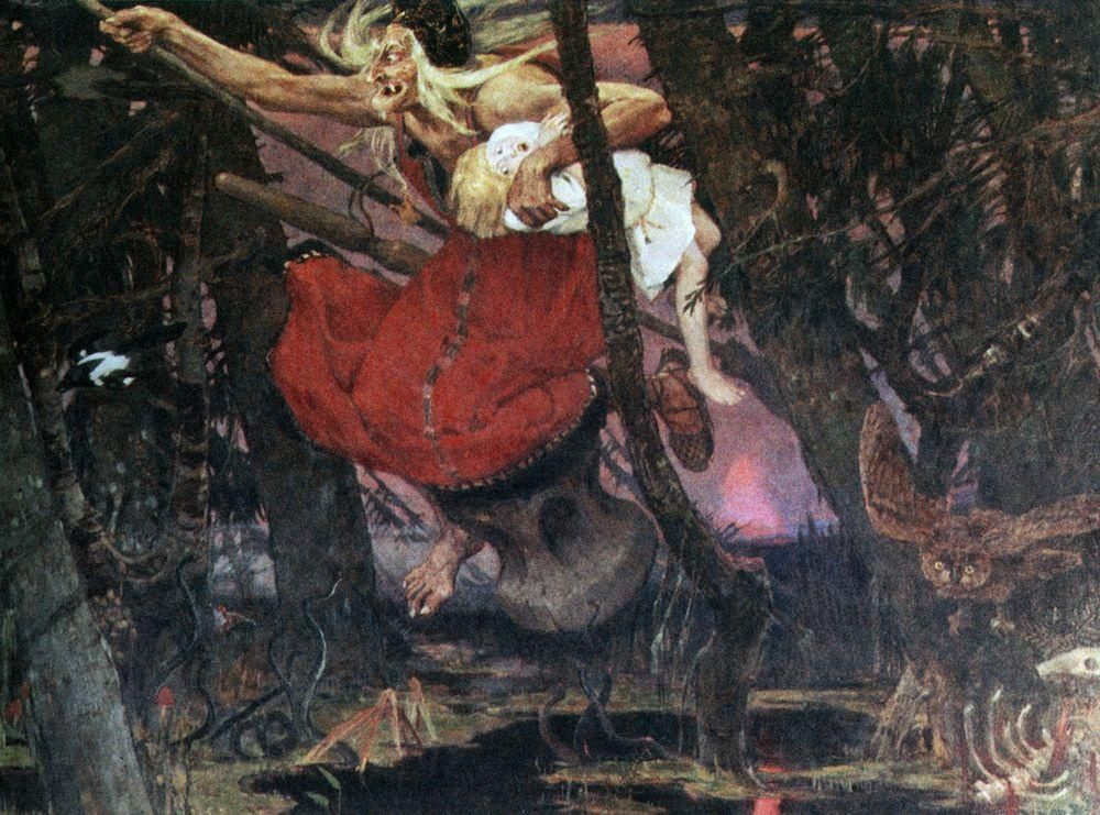 Viktor Vasnetsov. Baba Yaga