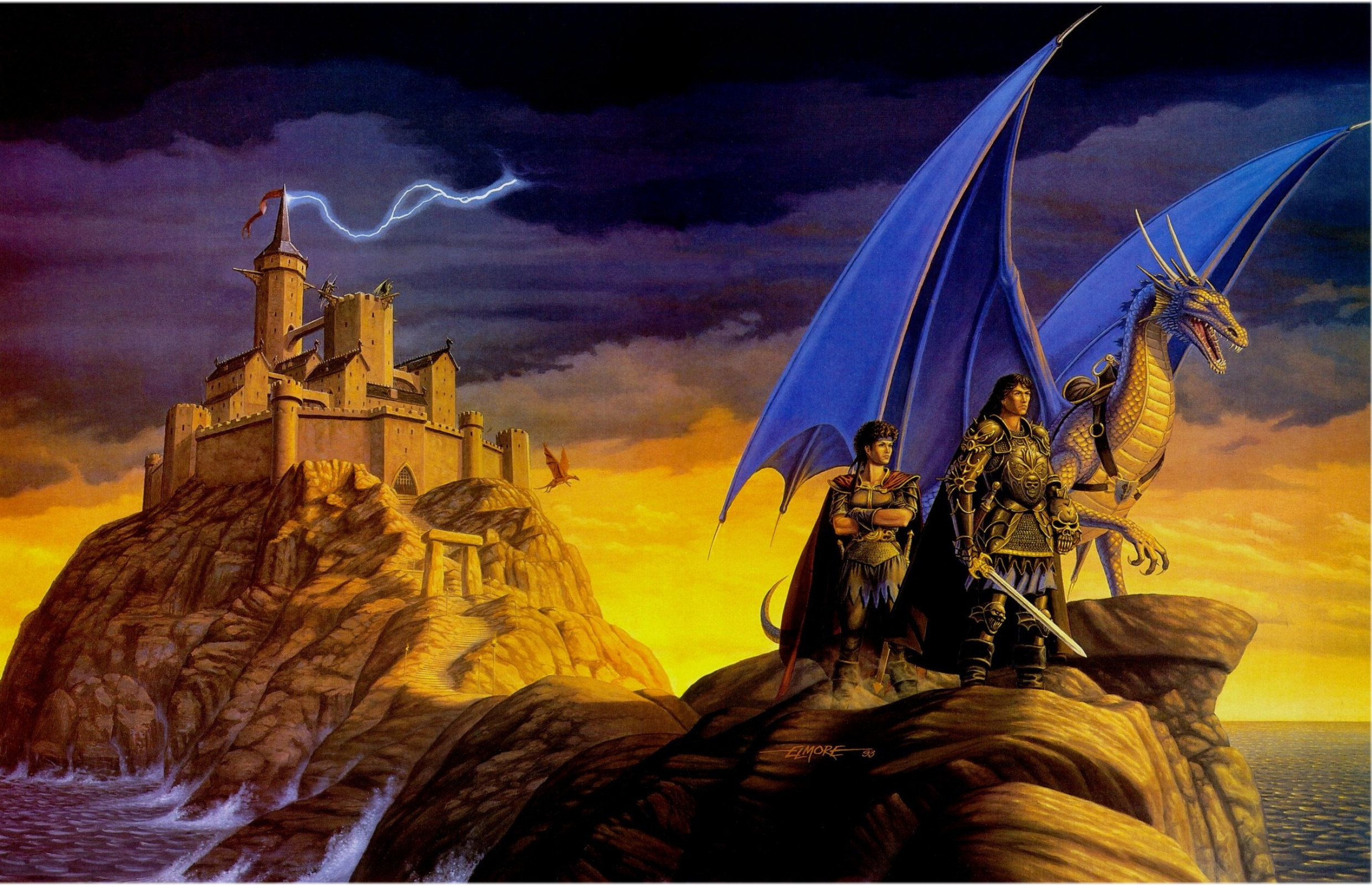 Rocks by Larry Elmore: History, Analysis & Facts | Arthive