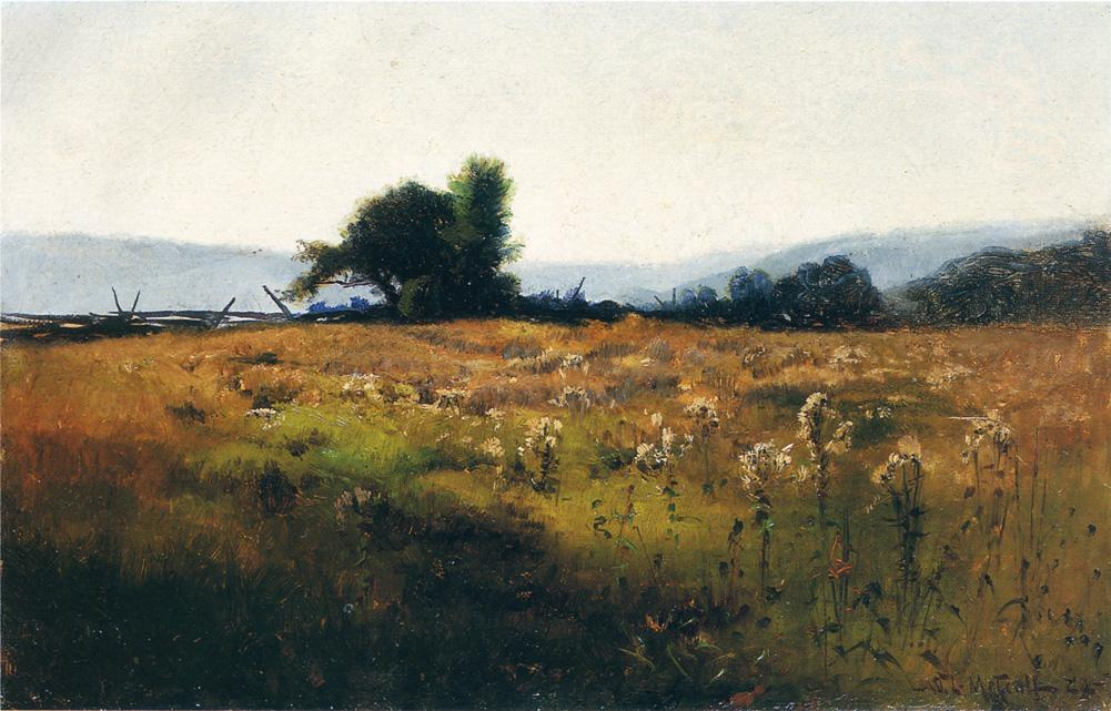 willard leroy metcalfe. mountain view