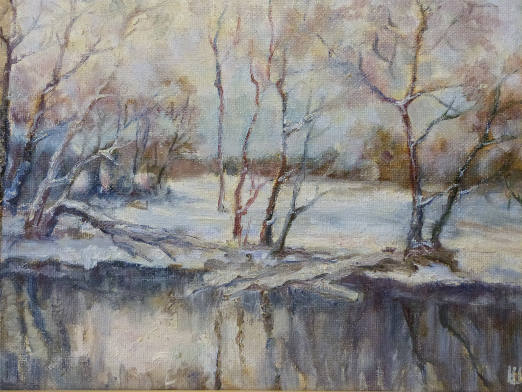 Nadezhda Georgievna Shatskaya. Wintersonne