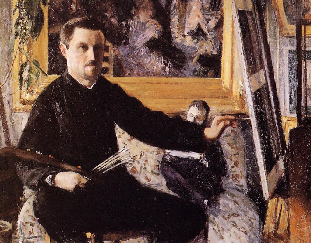 Gustave Caillebotte. Self-portrait