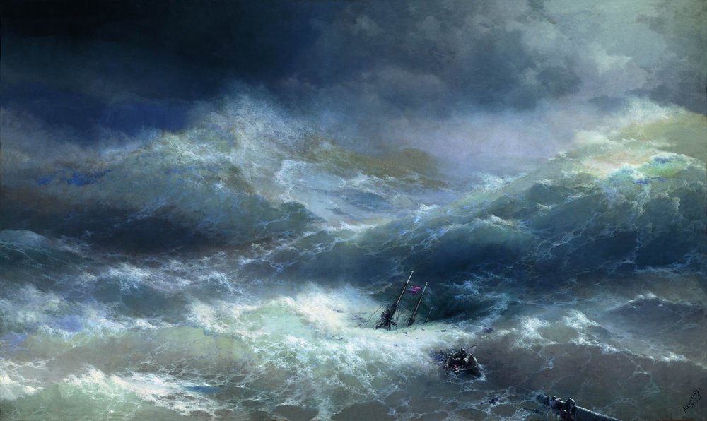 Ivan Aivazovsky. Vague