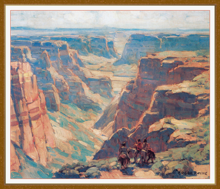 Edgar Payne. Canyon