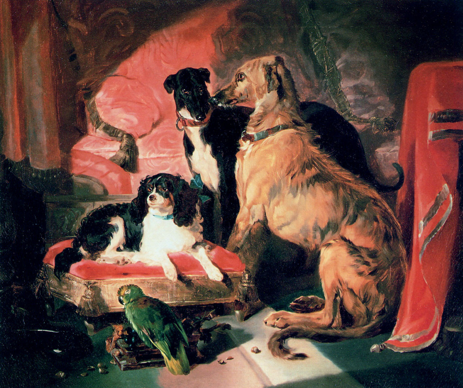 Edwin Henry Landseer. The favorites of Queen Victoria