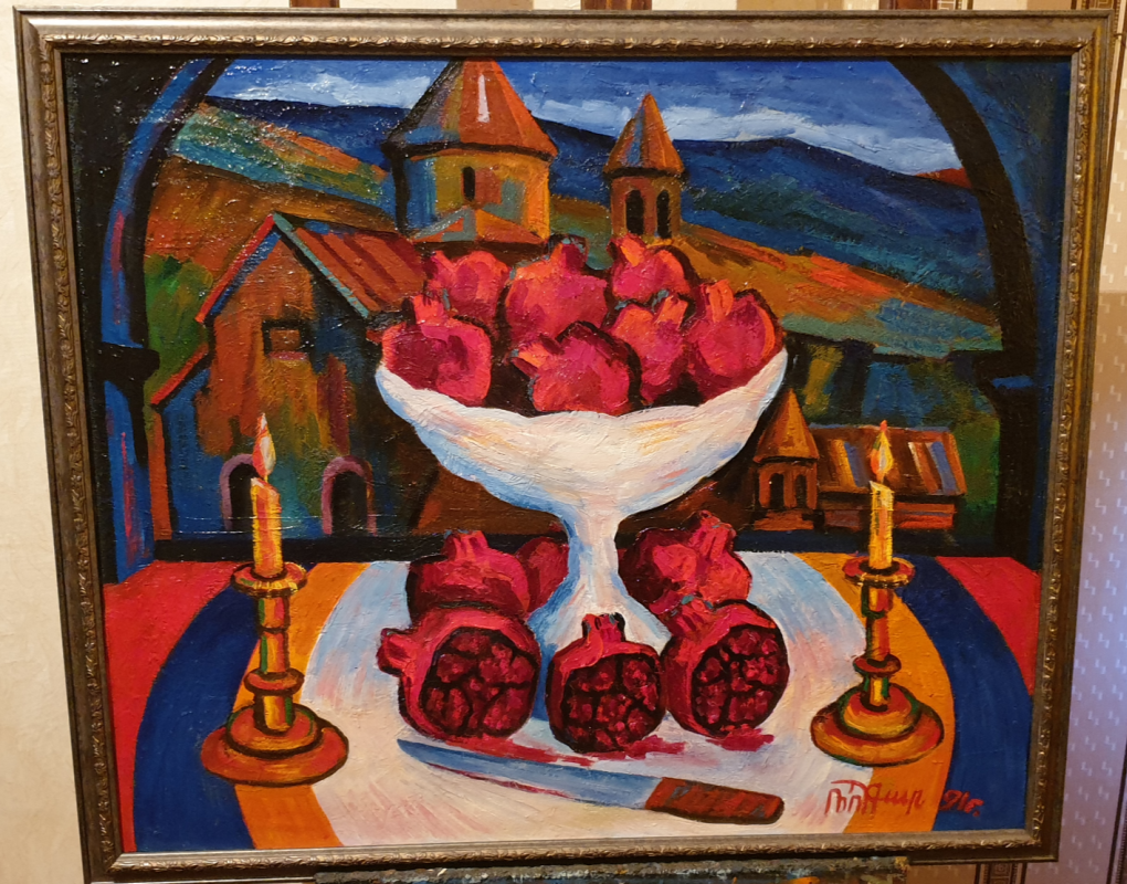 Robert Patwakanovich Gyulazyan. Pomegranate color