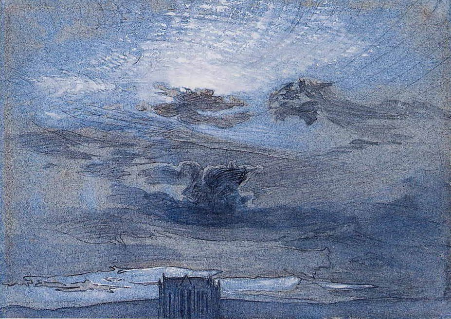 John Ruskin. Himmlisches Licht, Beauvais, Frankreich