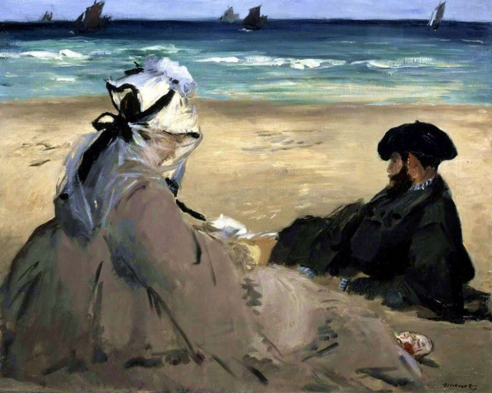 Edouard Manet. On the shore