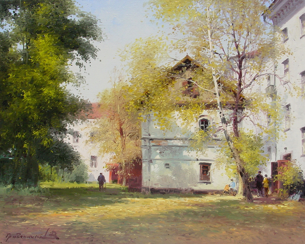 Vasily Ivanovich Gribennikov. Yaroslavsky courtyard