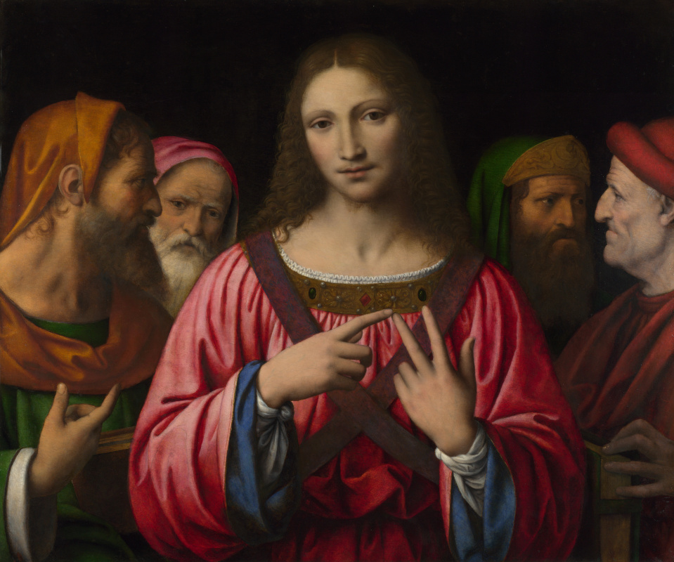 Bernardino Luini. Christ among doctors