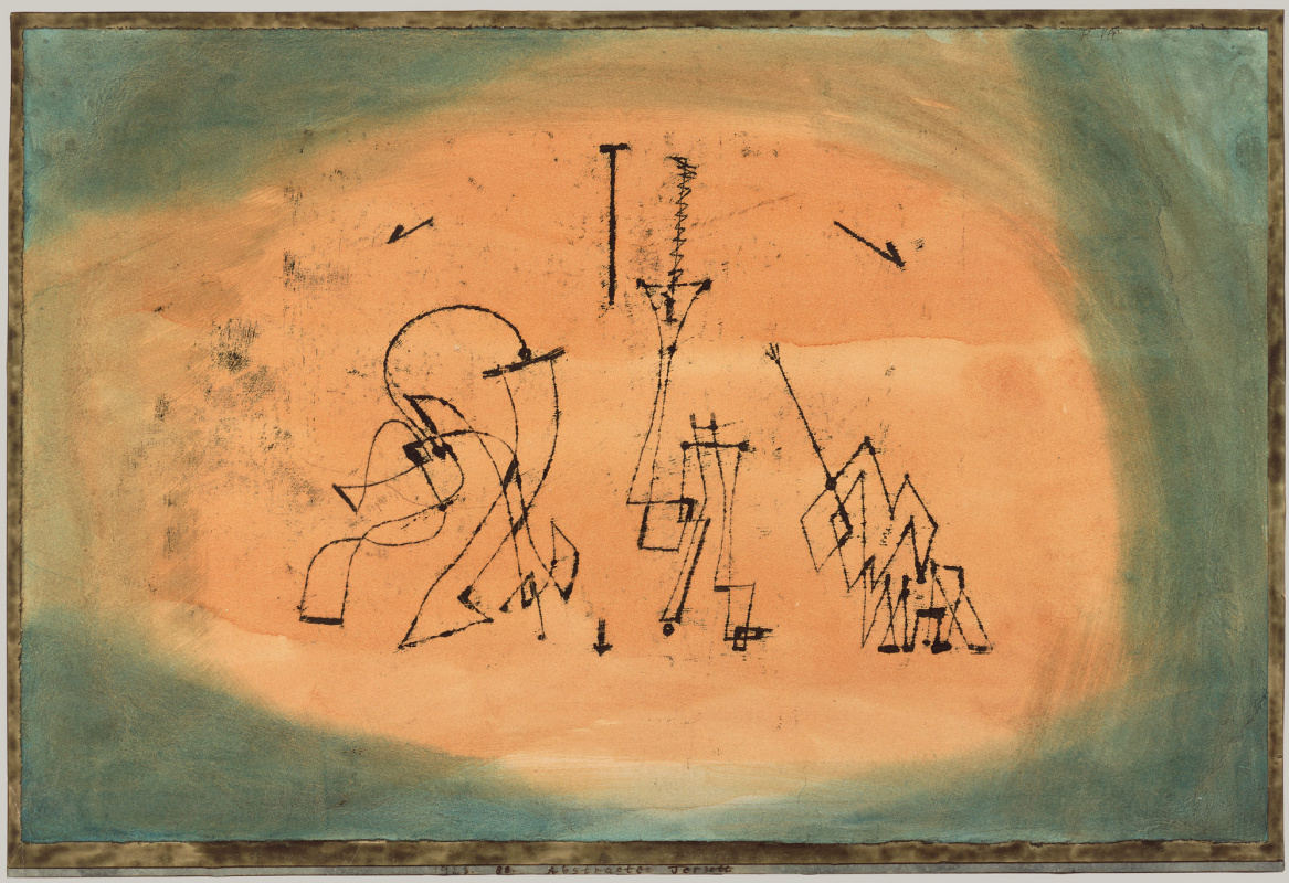 Paul Klee. Abstraktes Trio