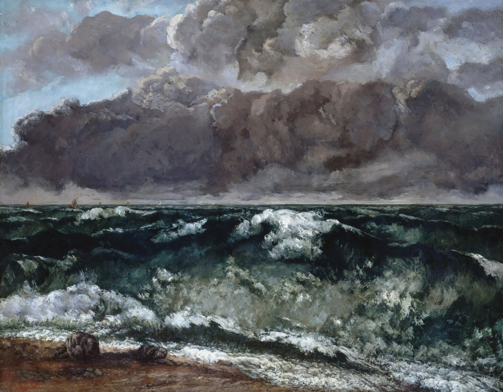 Gustave Courbet. Wave