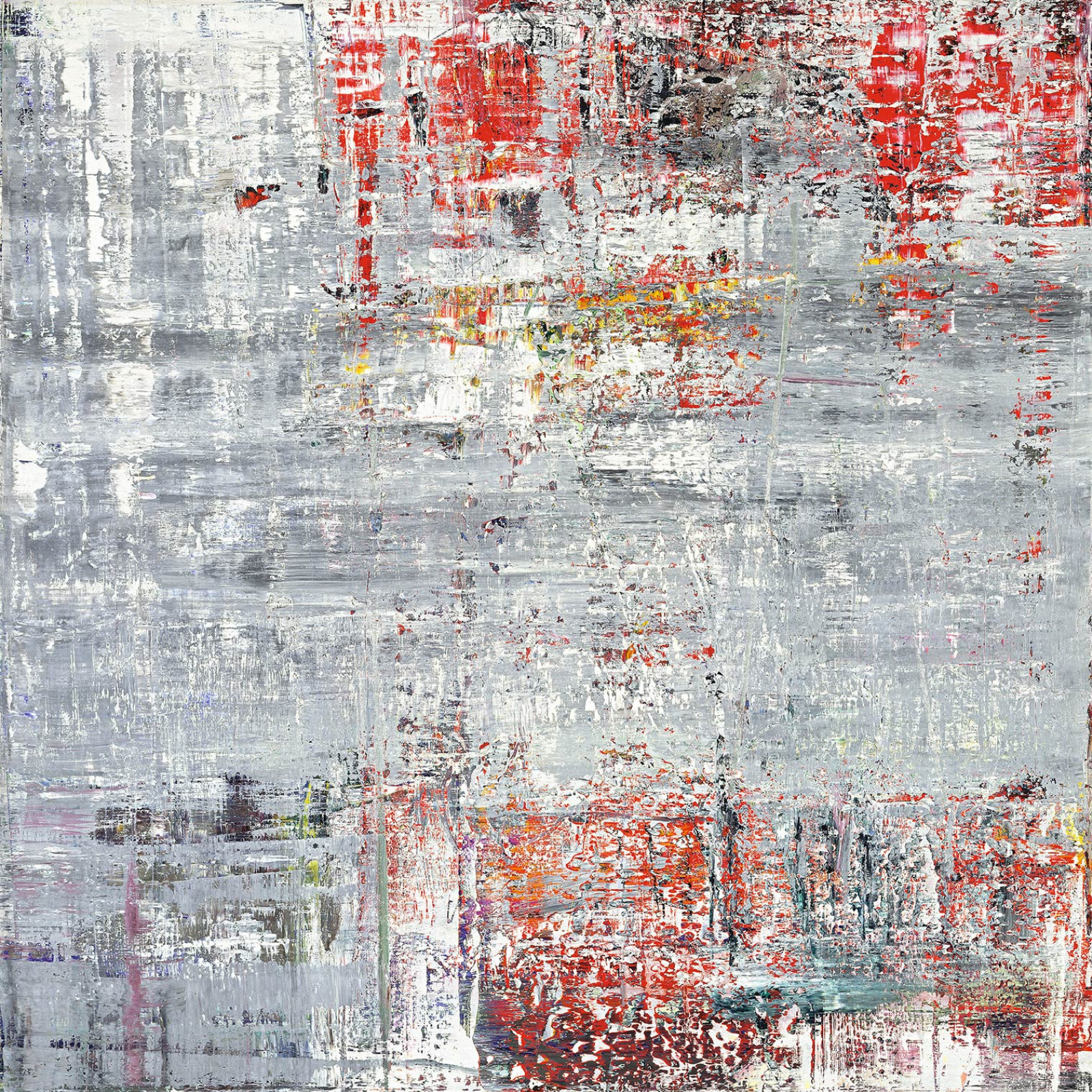 絵画 Gerhard Richter CAGE 3, 2006, Detail Abstract 4. Series 
