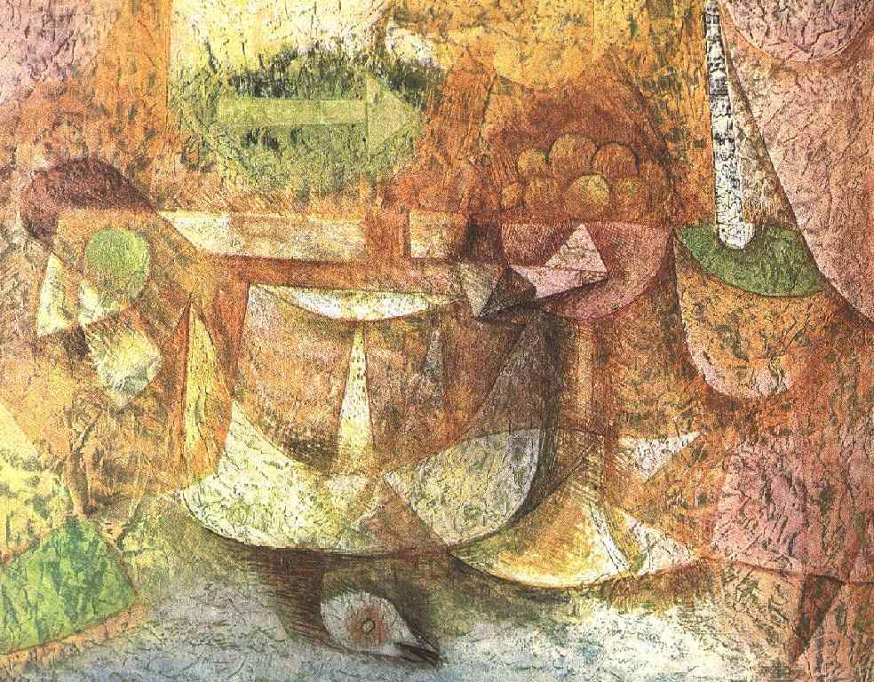 Paul Klee. Still life with dove