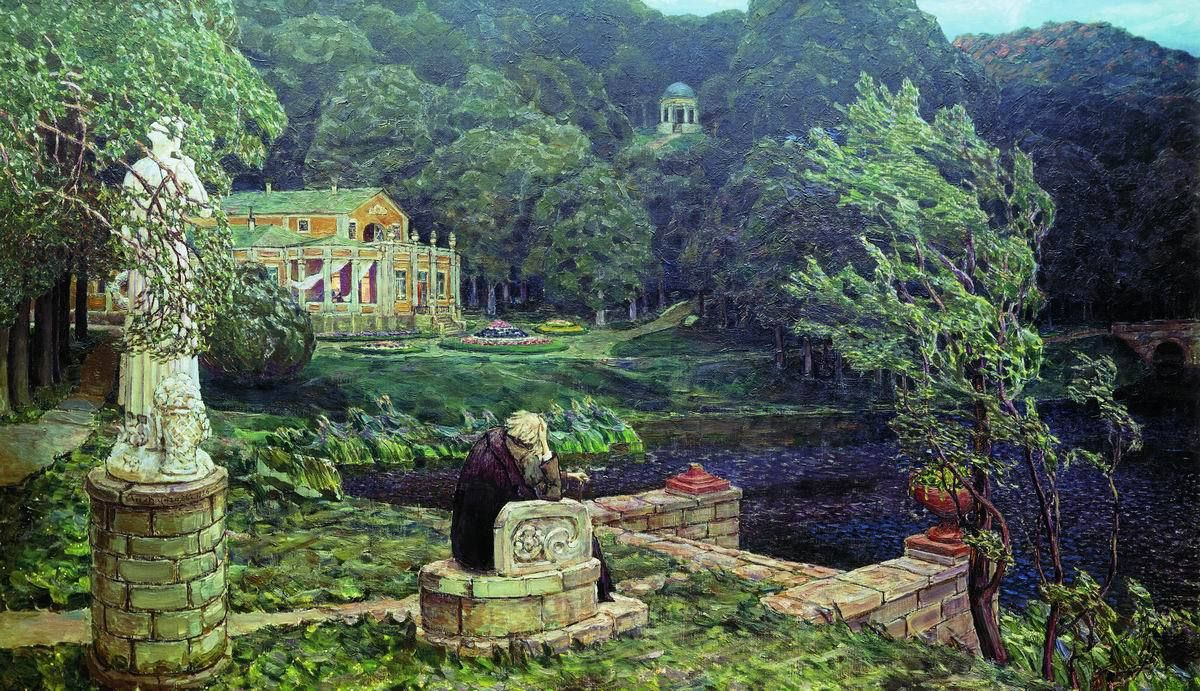 Apollinary Vasnetsov. The noise of the old park