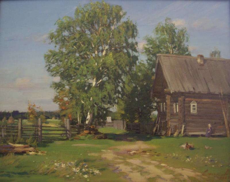 Yuri Nikolaevich Volkov. House near the outskirts