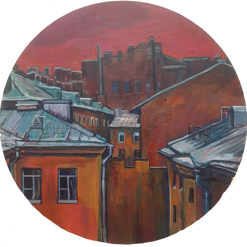 Maria Fetisova. Kolomna roofs