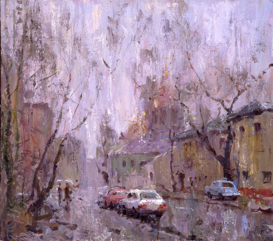 Alexander Evgenievich Kosnichev. Rainy day