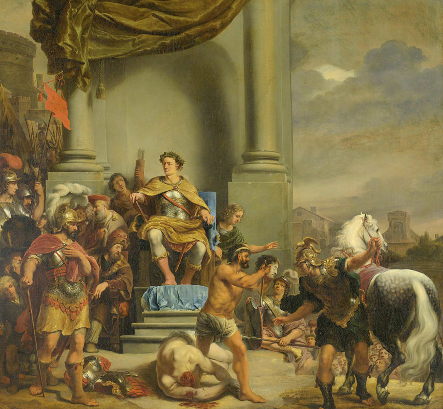 Consul Titus of Manlius Torquatus ordered to behead his son
