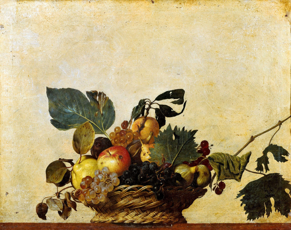 Michelangelo Merisi de Caravaggio. Fruit basket