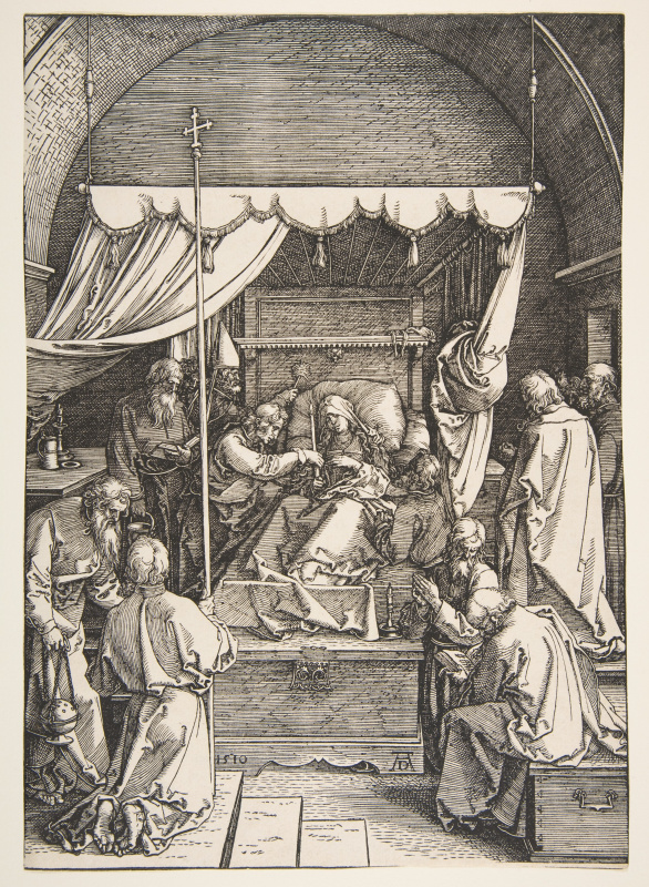 Albrecht Dürer. The Death Of Maria