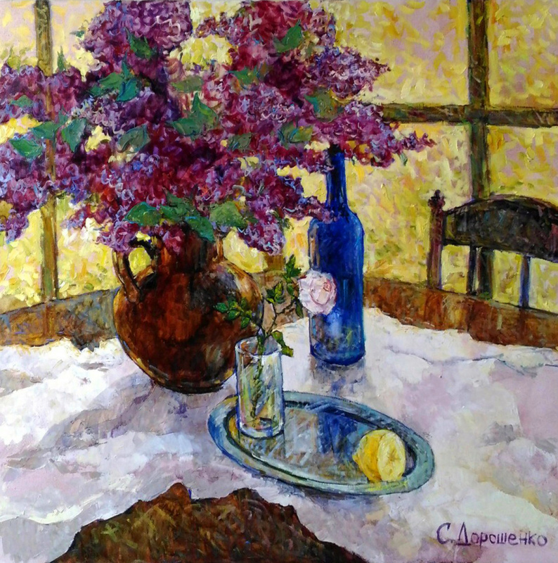 Svetlana Sergeevna Doroshenko. "The large window"