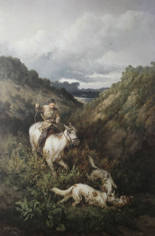 Nikolay Egorovich Sverchkov. Hunting. 1881