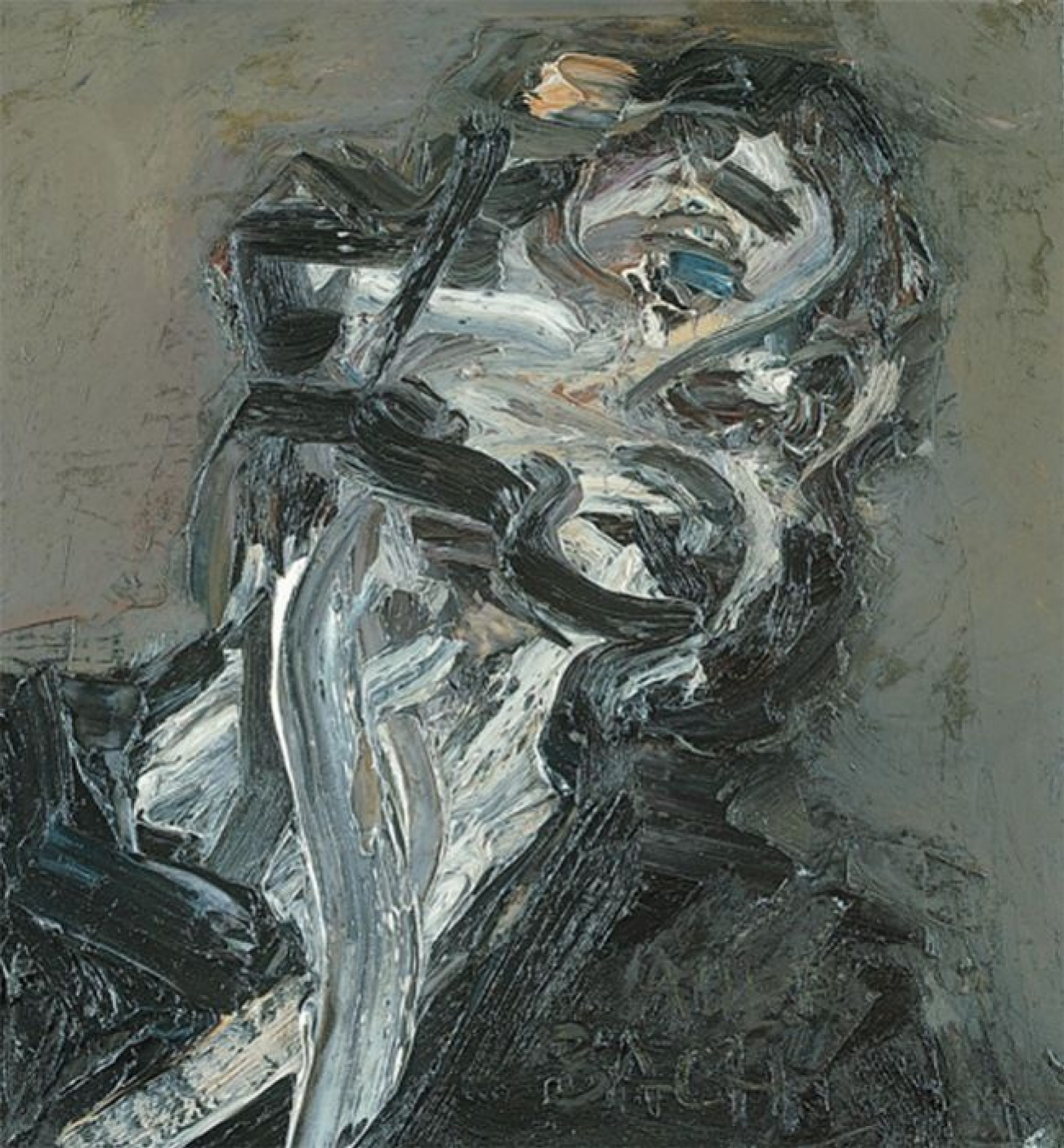 The Head Of John. J. M. (Juliet Yardley Mills), 1985, 61×66 cm by Frank  Auerbach: History, Analysis & Facts | Arthive