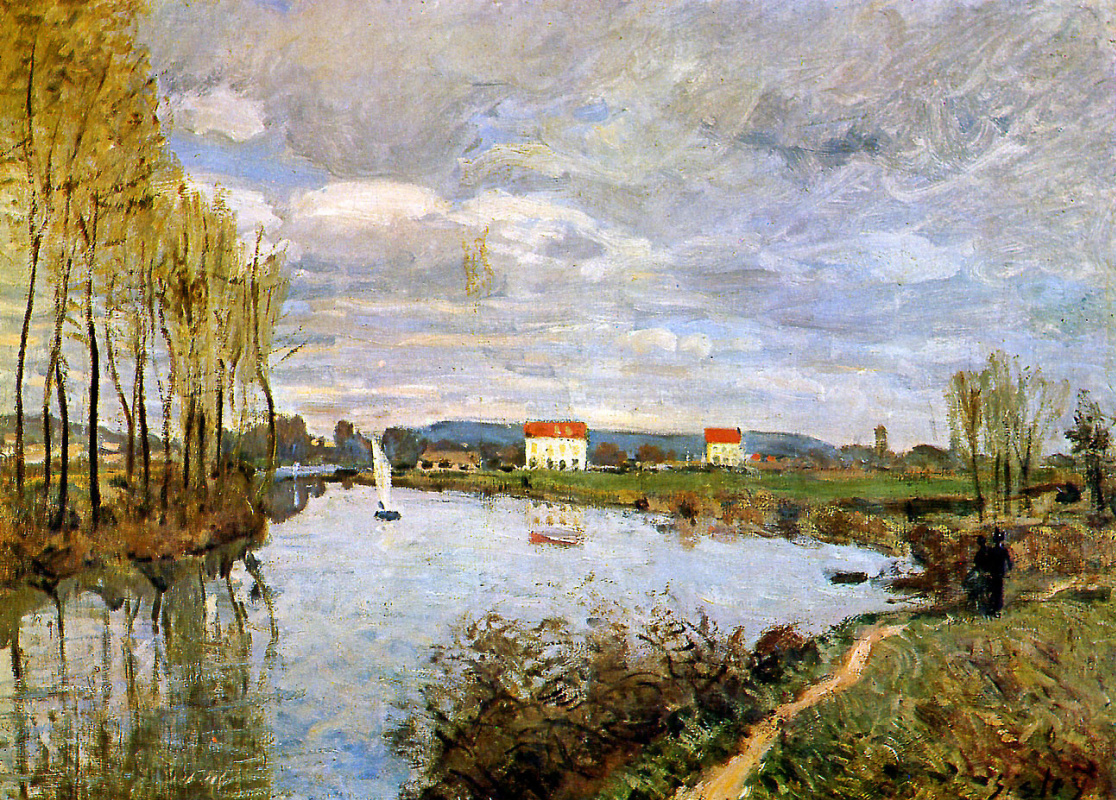 Alfred Sisley. The Seine at Argenteuil