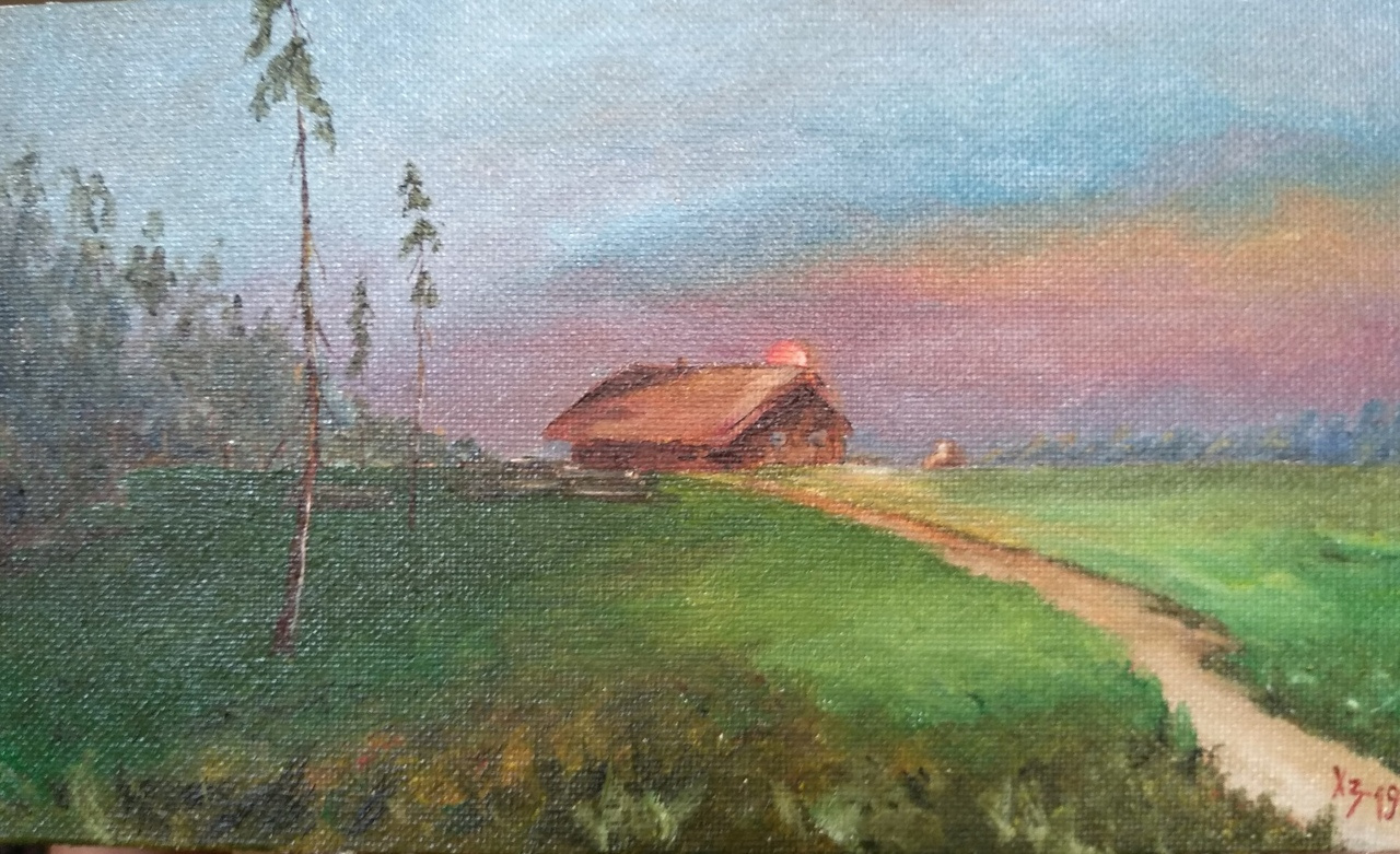 Sergei Nikolayevich Khodorenko-Zatonsky. Landscape "N"