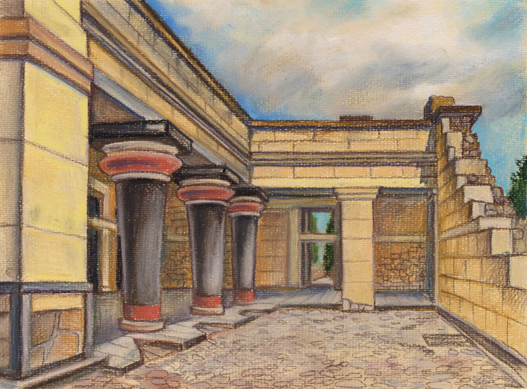 Irina Soboleva. The Palace of Knossos