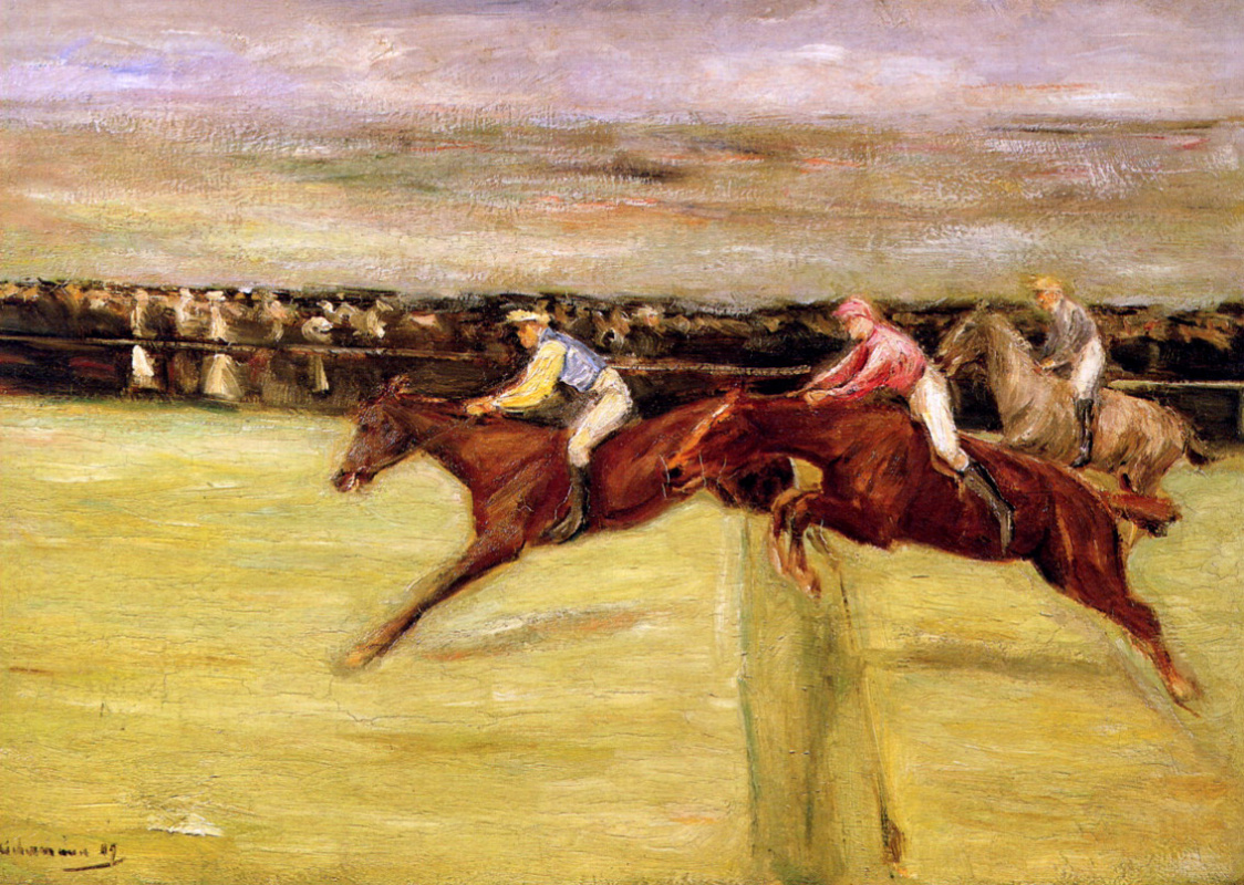 Max Lieberman. Horse racing