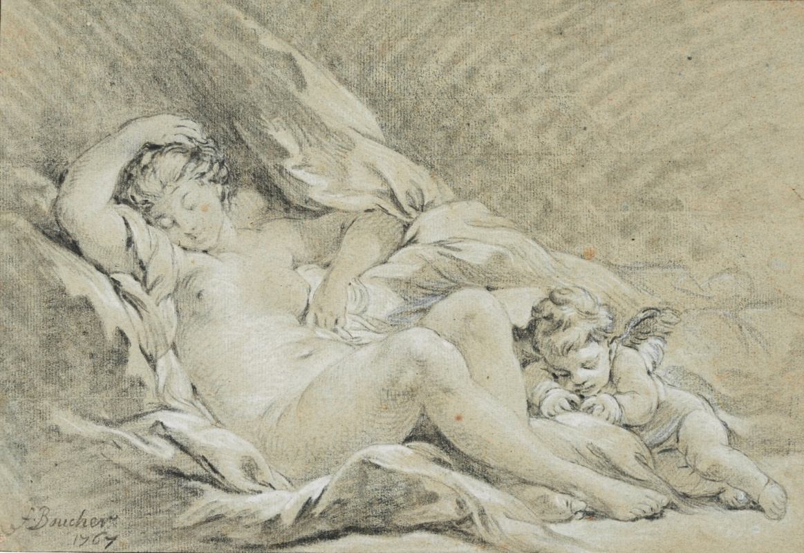 Francois Boucher. Vénus et Cupidon