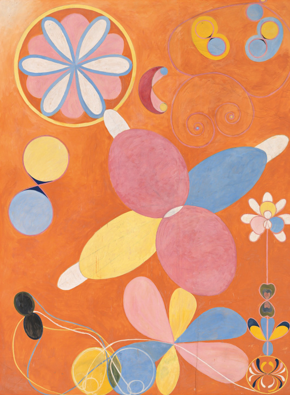 Hilma af Klint. The Ten Largest, No. 4, Youth