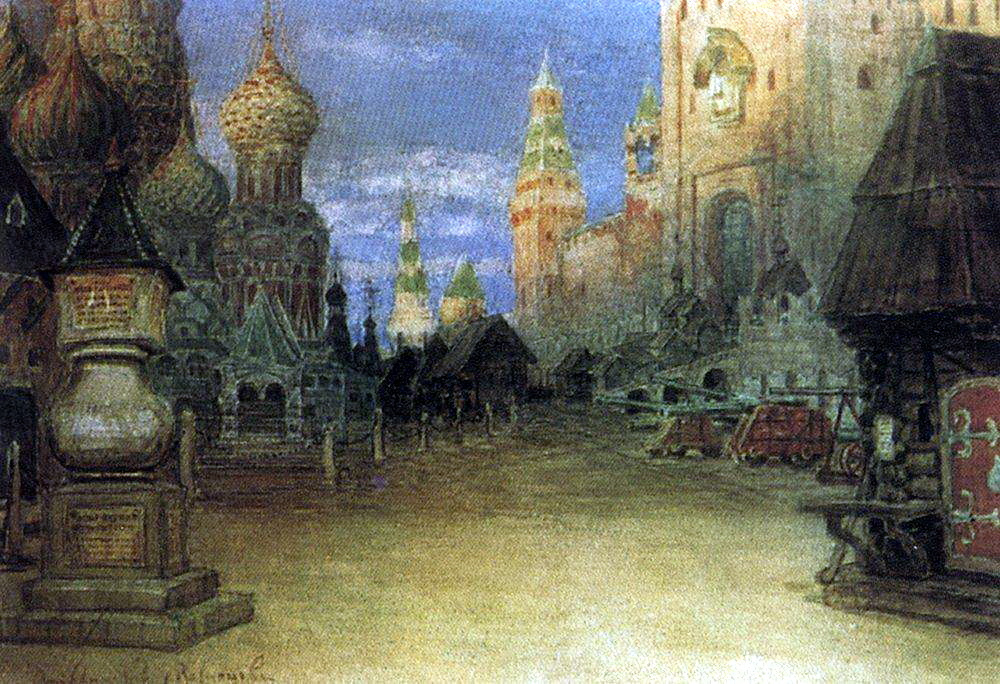 Apollinary Vasnetsov. Red square