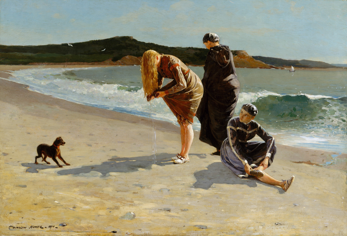 Winslow Homer. Eagle Head, Manchester, Massachusetts