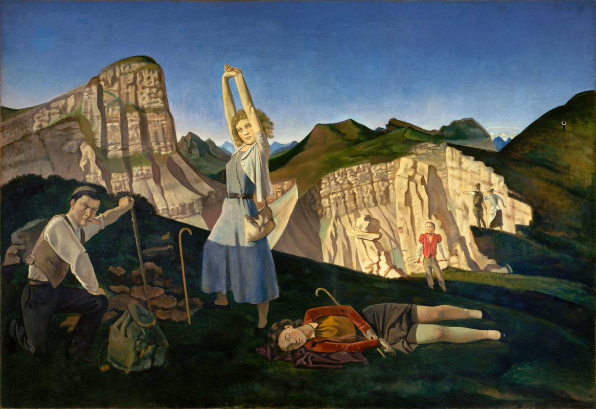 Balthus (Balthasar Klossovsky de Rola). The mountains