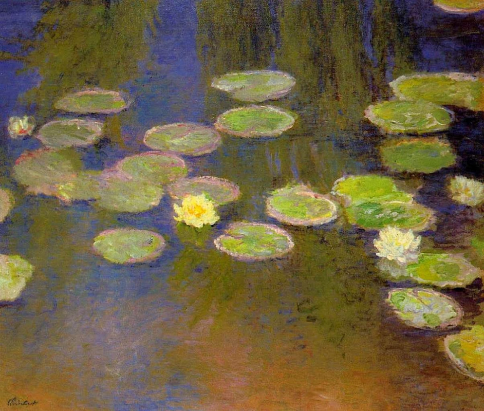 Claude Monet. 睡莲