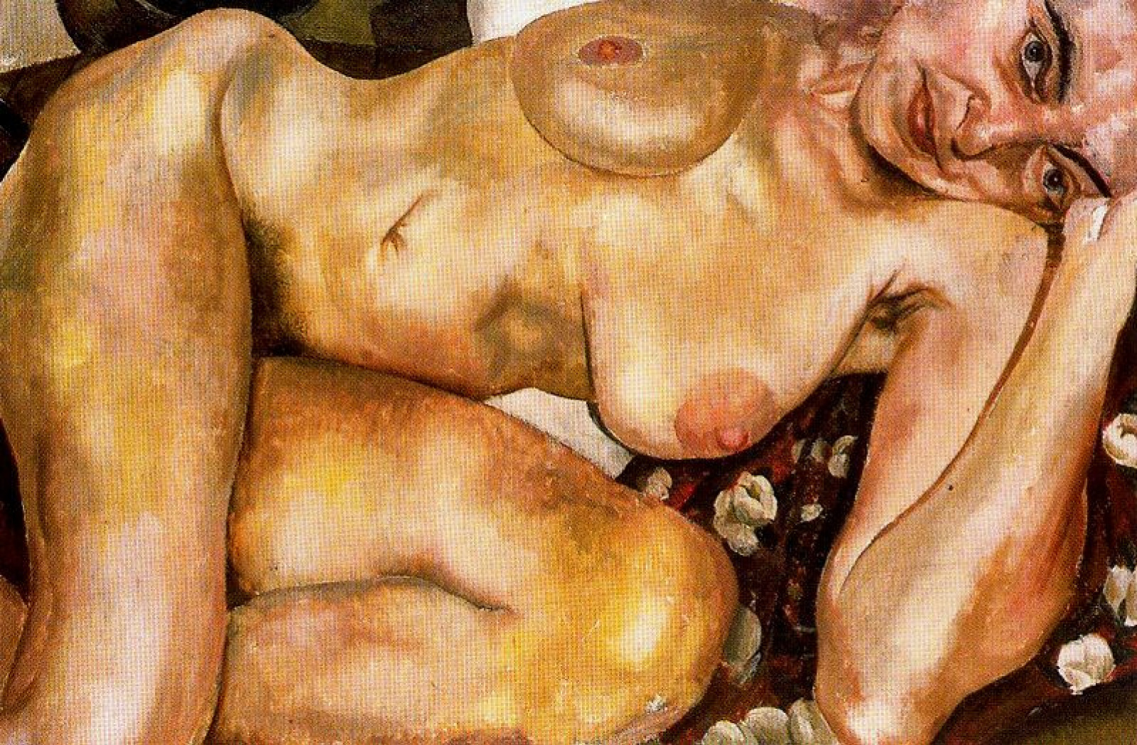 Stanley Spencer Reclining Nude: Description of the artwork | Arthive