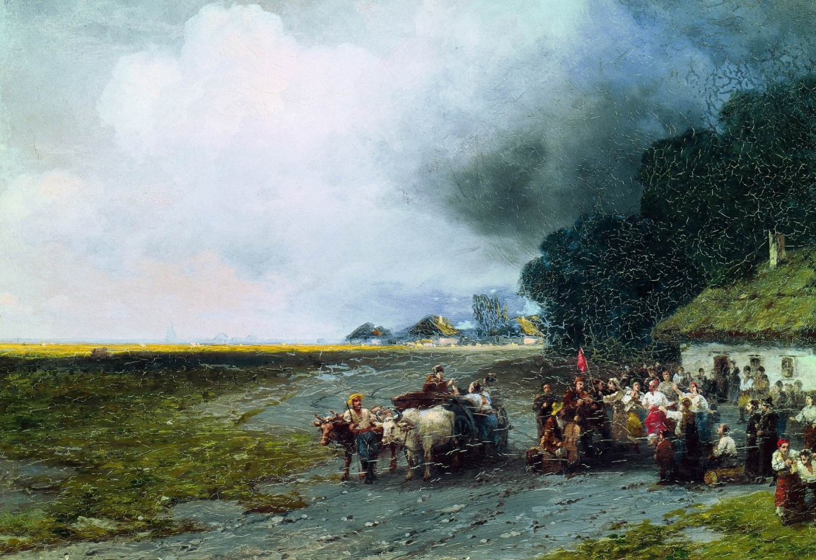 Ivan Aivazovsky. Wedding in Ukraine