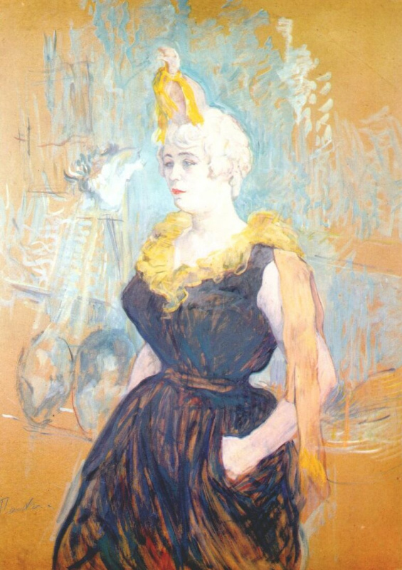 Henri de Toulouse-Lautrec. Clown Sha-U-Kao