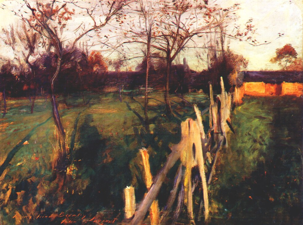 John Singer Sargent. Home field