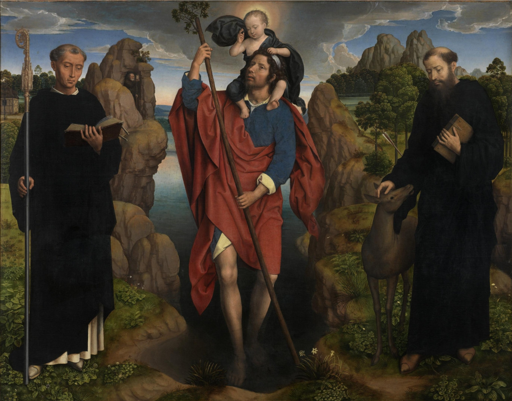 Hans Memling. Triptych Of Willem Morel. The Central panel